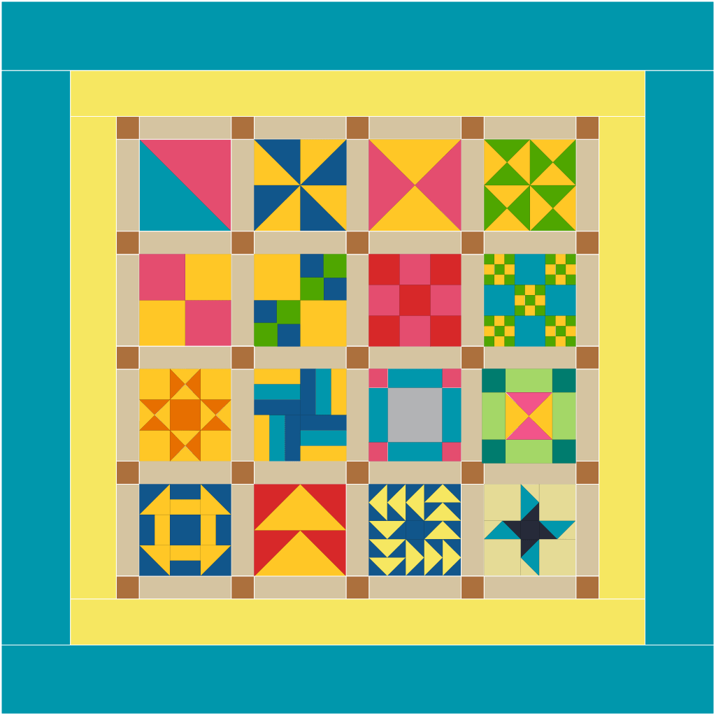 Quilting Sampler Tuckerized! BLUFFTON
