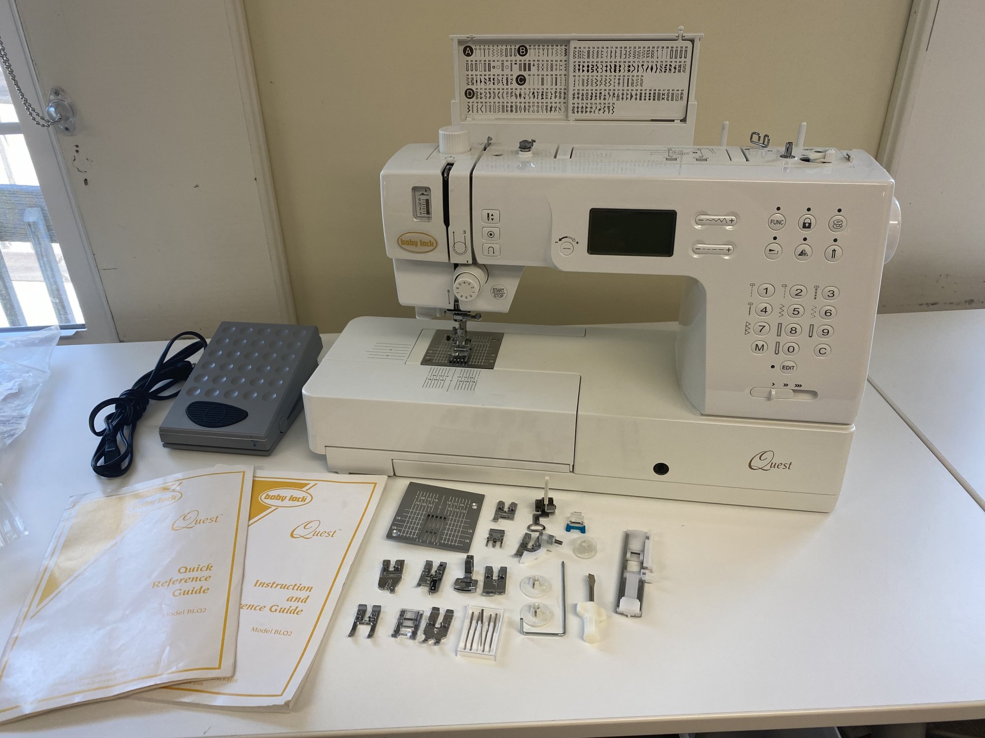 Preloved Baby Lock Quest BLQ2 0833