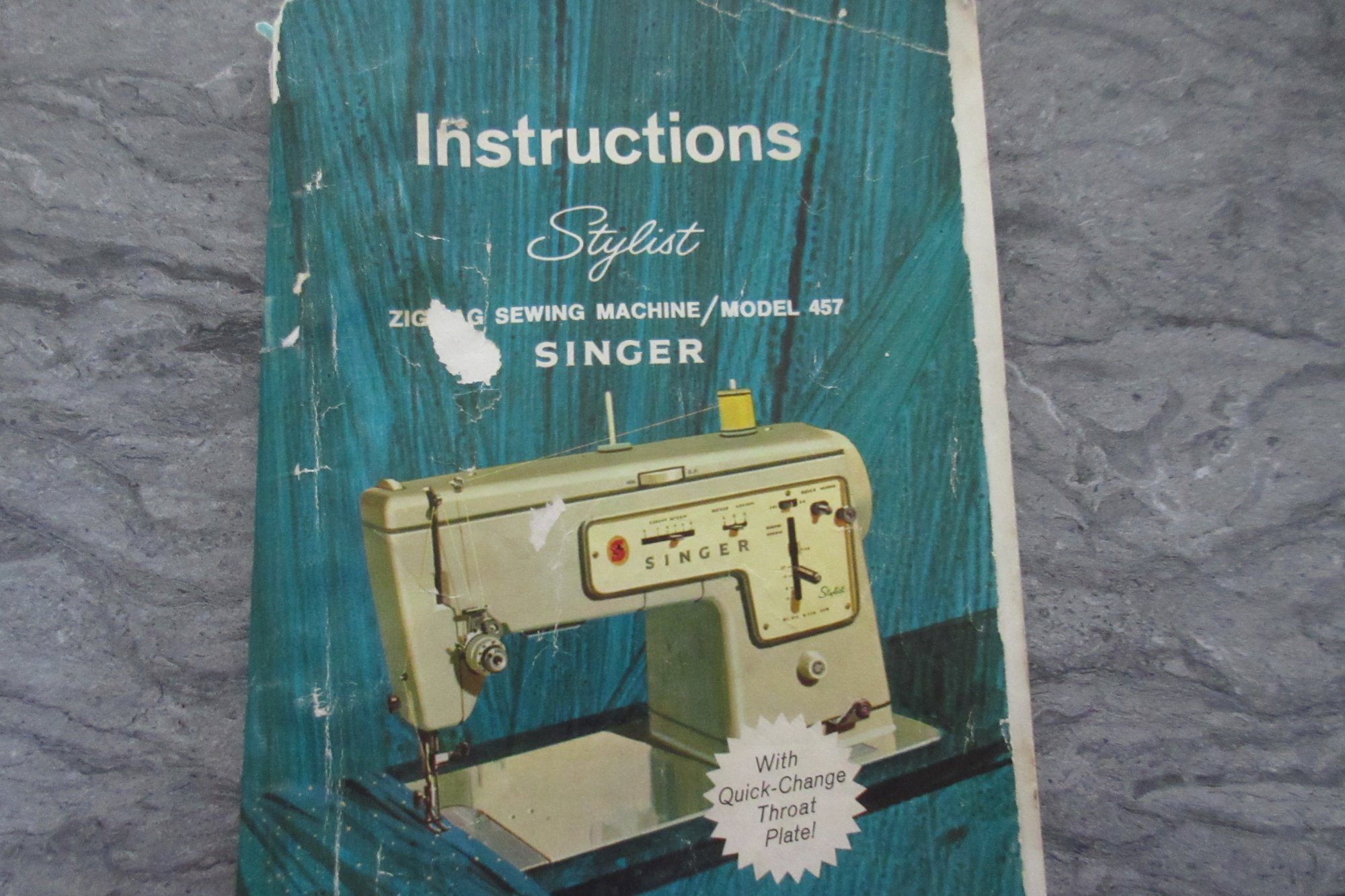 Singer Model 457 Manual (Box 2)