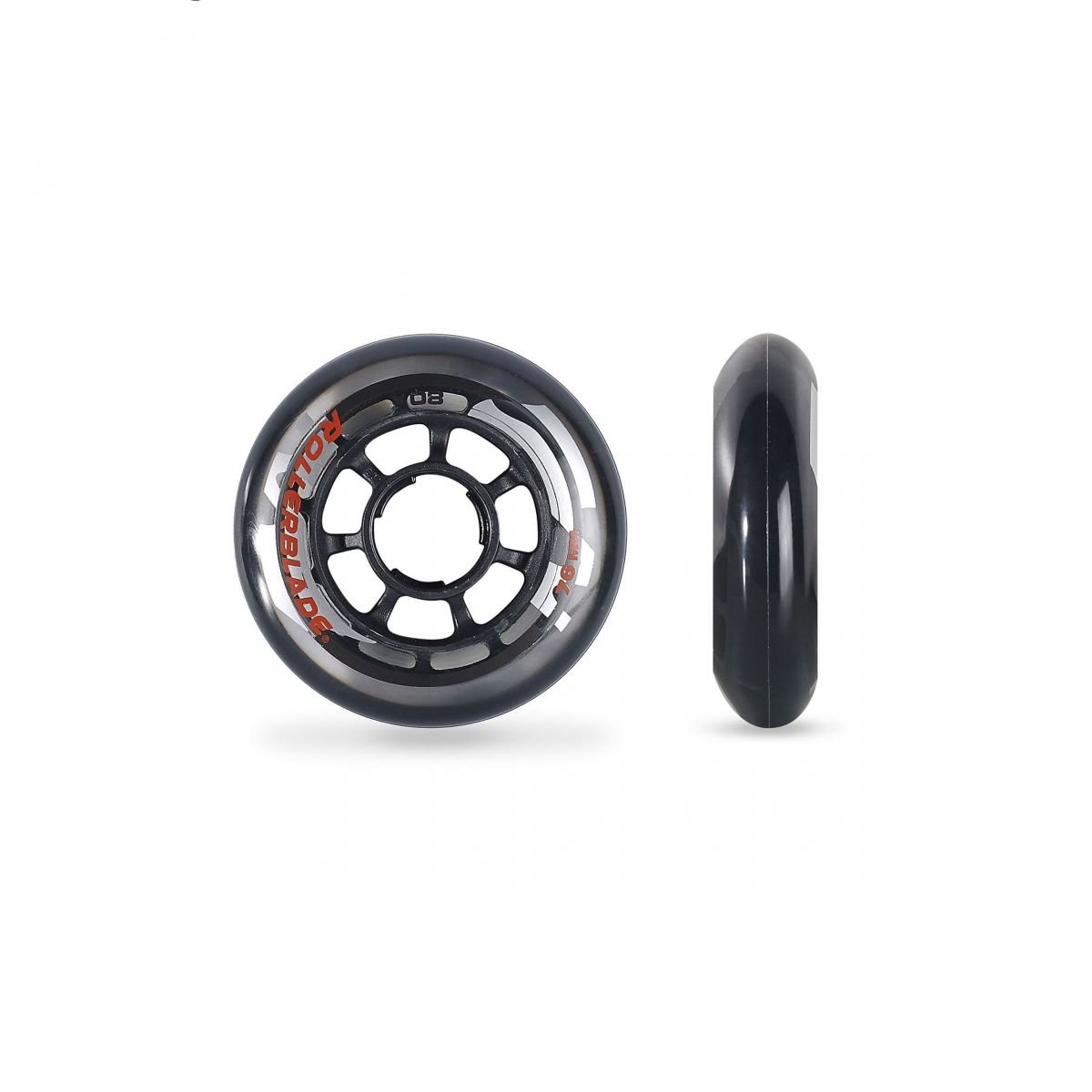 Rollerblade 76mm/80a Wheel Kit 888341637877
