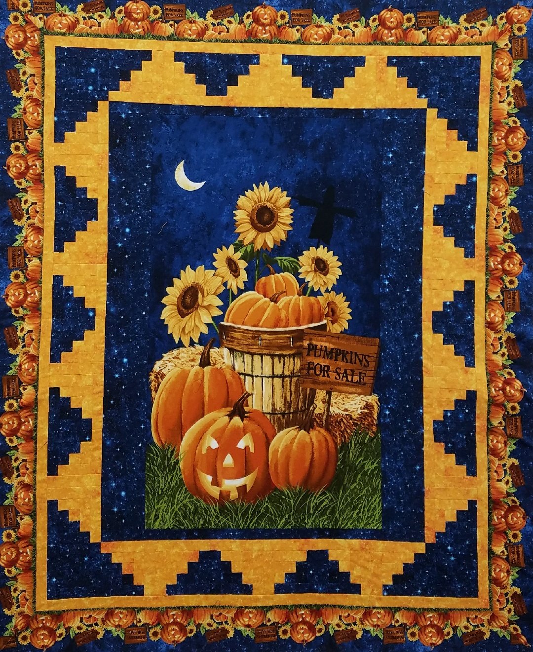 Pumpkin Patch Quilt Kit