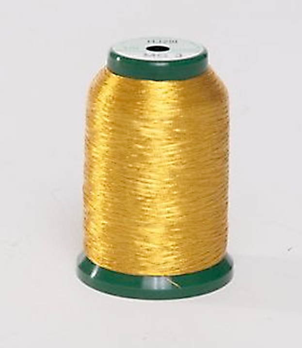 King Star Metallic Thread Gold 1000m MG1