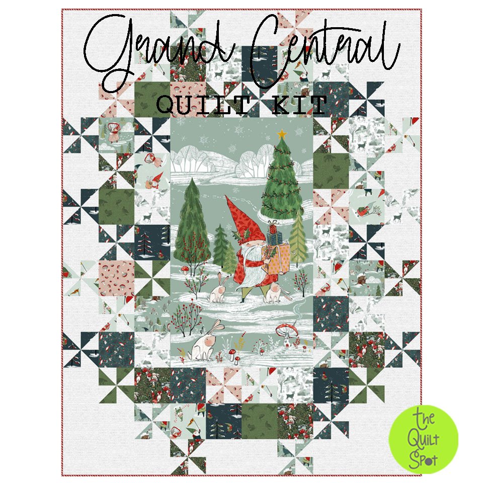 Grand Central Quilt Kit featuring Enchanted Forest by Cori Dantini 70672