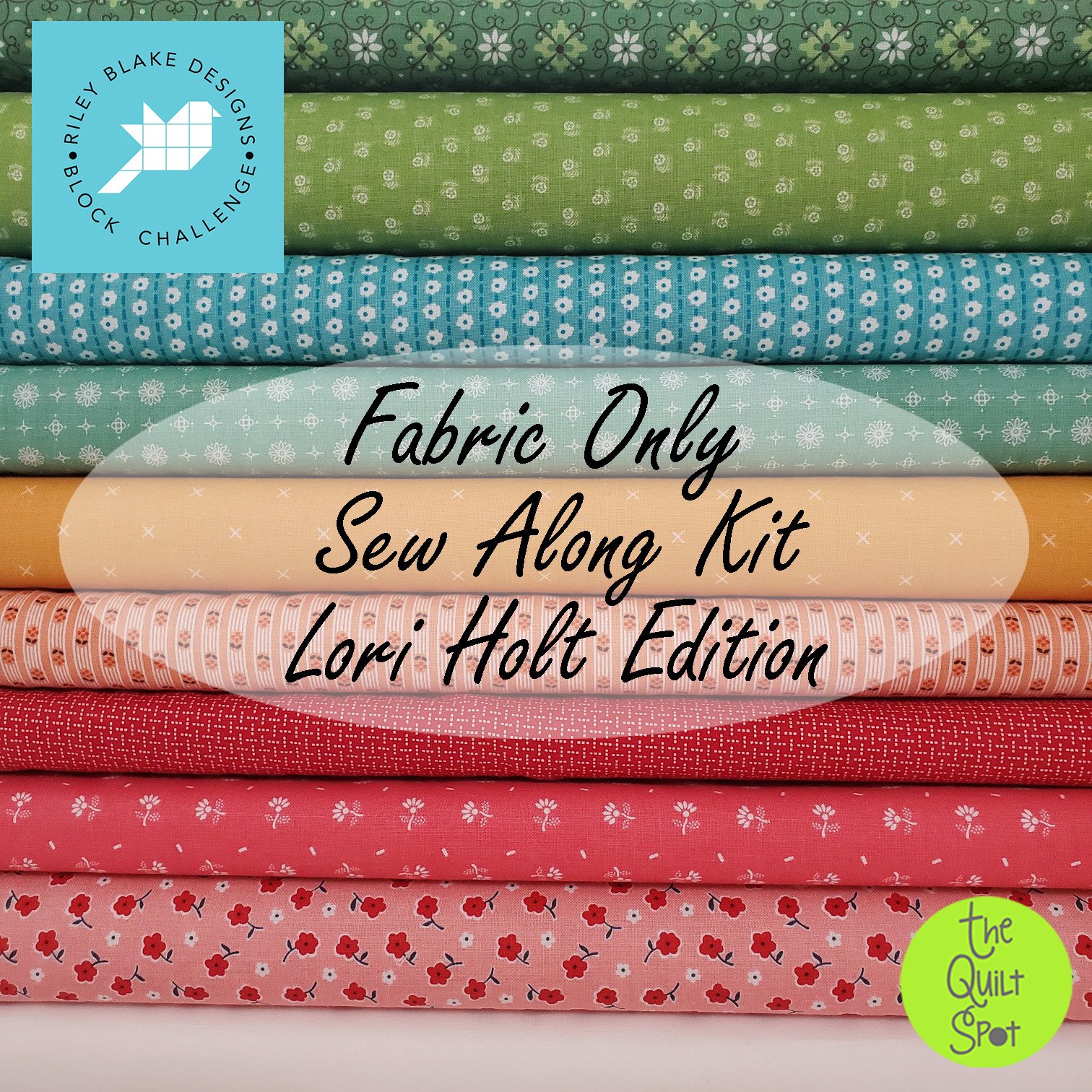 RBD Block Challenge 2023 Fabric Only Kit Lori Holt Edition