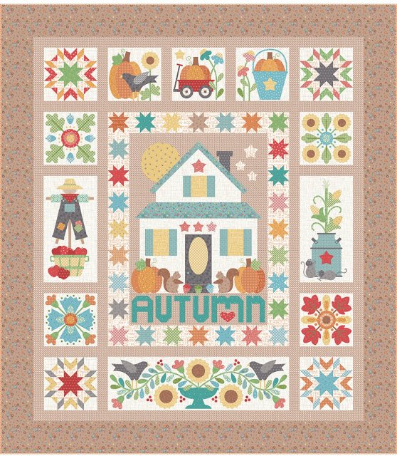 Autumn Love Quilt Kit