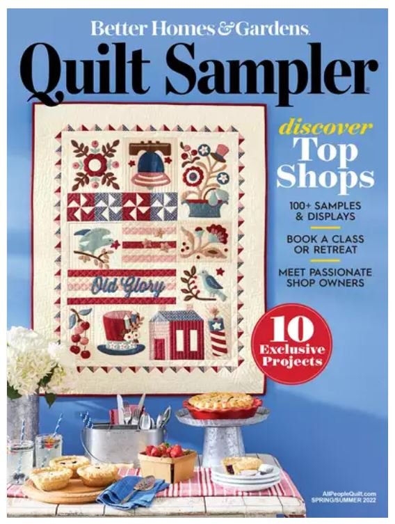 Better Homes & Gardens Quilt Sampler, Spring/Summer 2022 072440142657