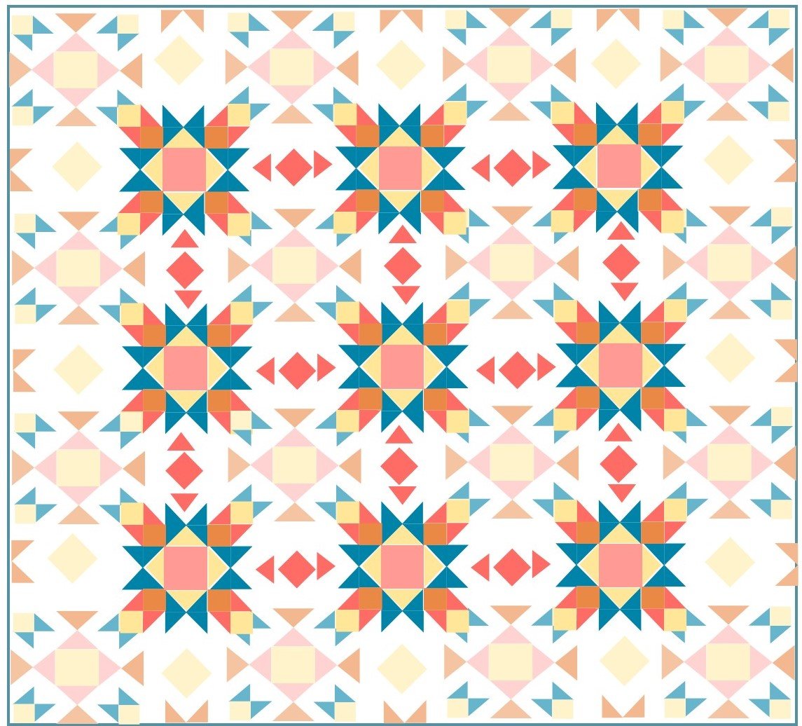 Sun & Shade Quilt Kit Better Homes & Gardens Quilt Sampler