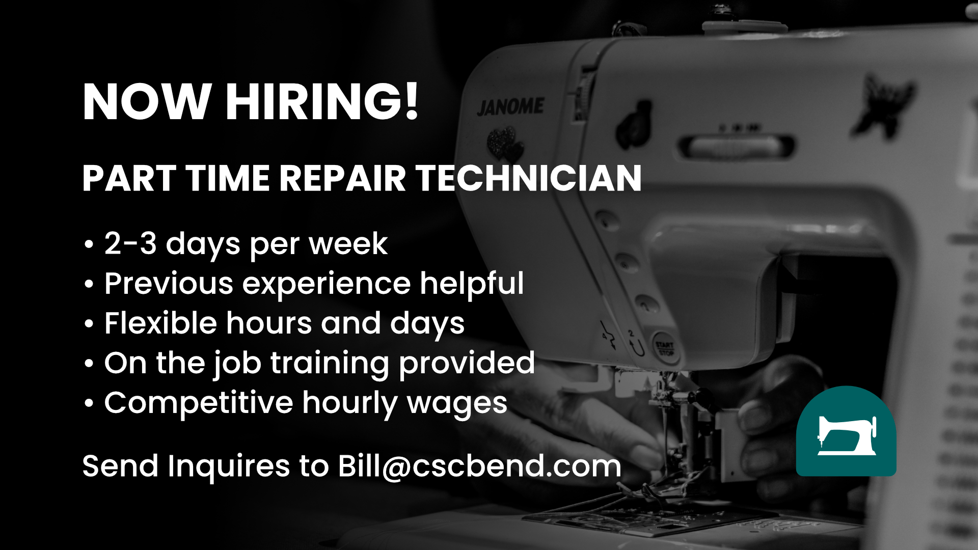 Sewing Machines and Longarm Center Bend Oregon Redmond Sisters