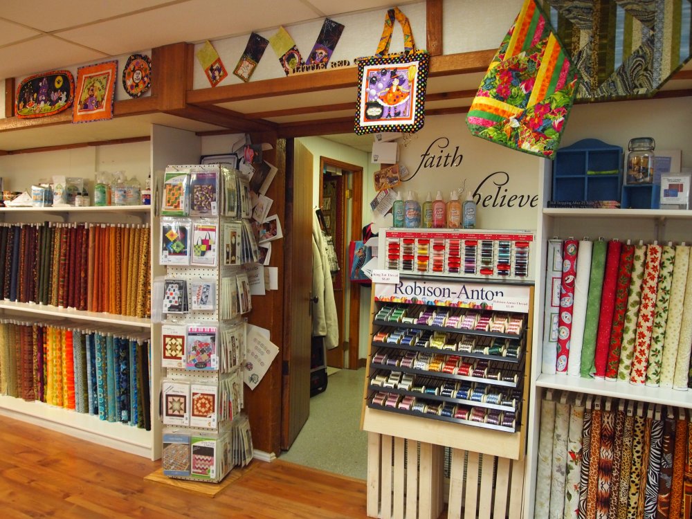 The Little Red Quilt House Medina, OH Traditional fabrics