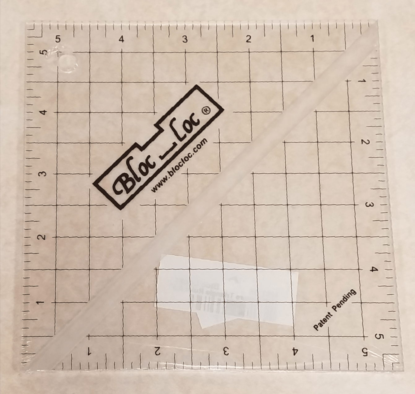 Bloc Loc 5.5 Half Square Triangle Ruler