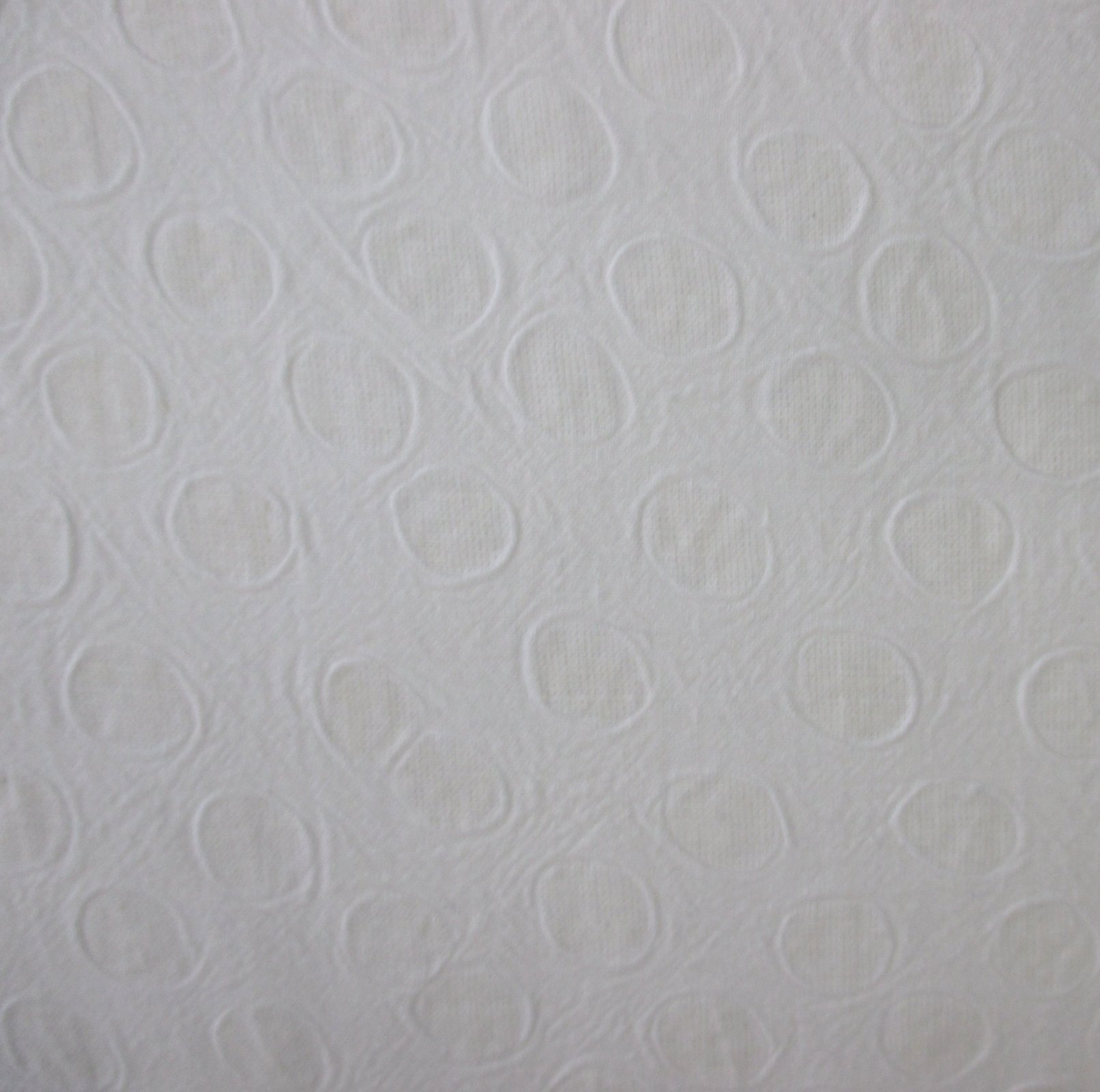 Embossed Cotton White