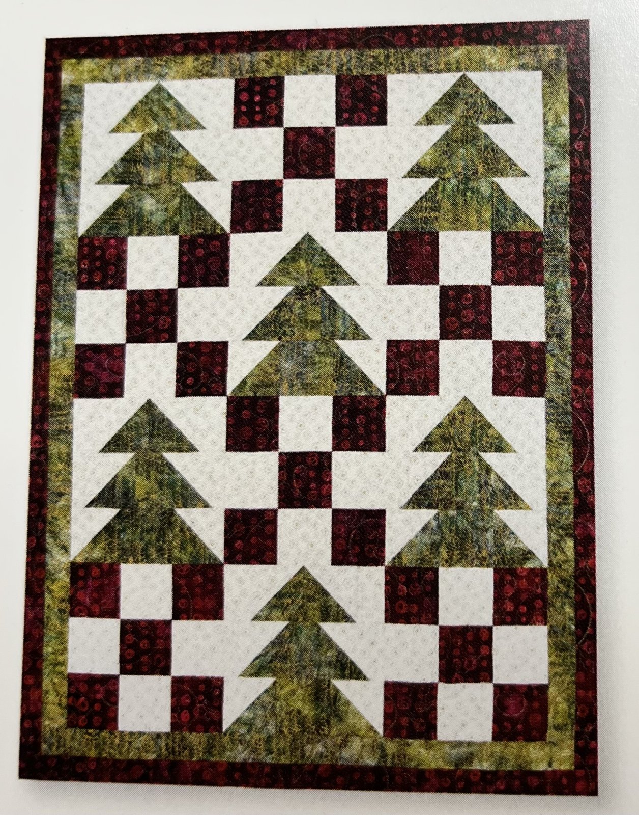 Three Yard Quilts Evergreen