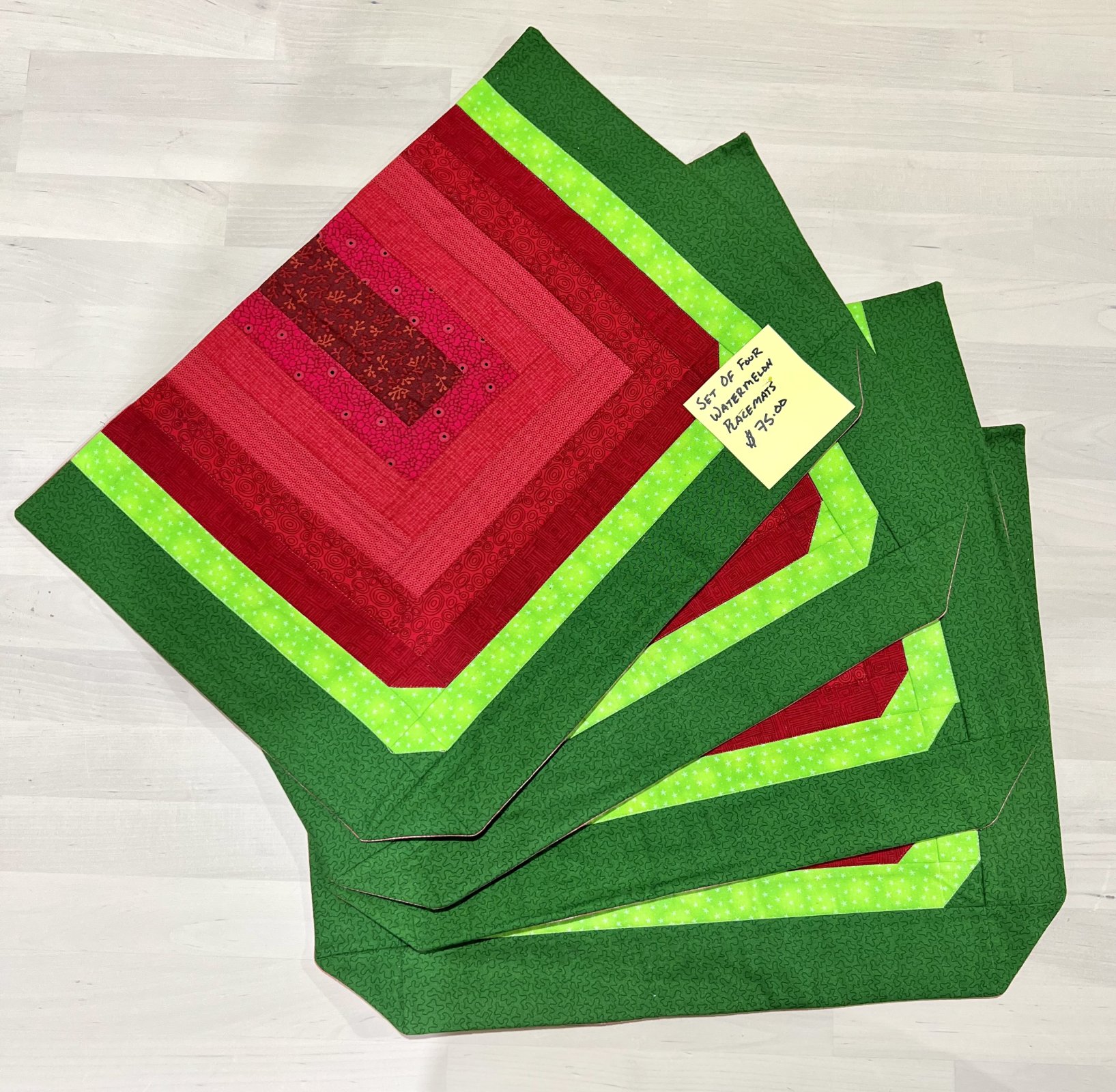 Watermelon Placemats (Set of Four)