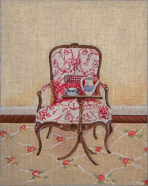 DJ Designs Needlepoint Teatime