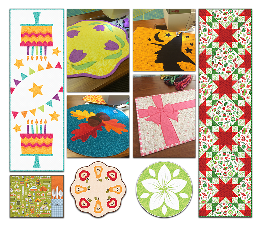 Table Toppers for All Seasons Shop Edition