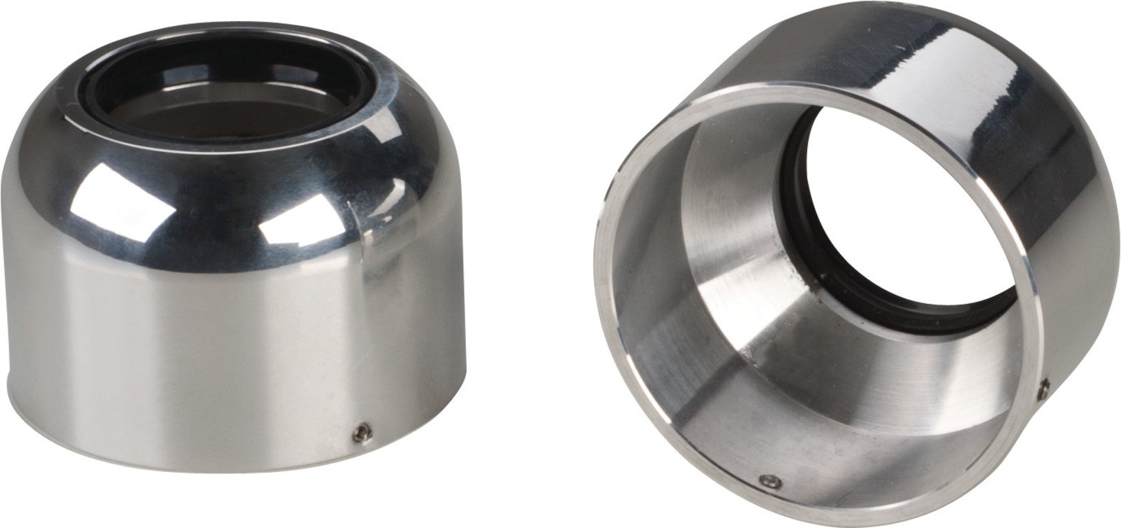 SR500 SR400 Aluminium Dust Caps Polished C13 13