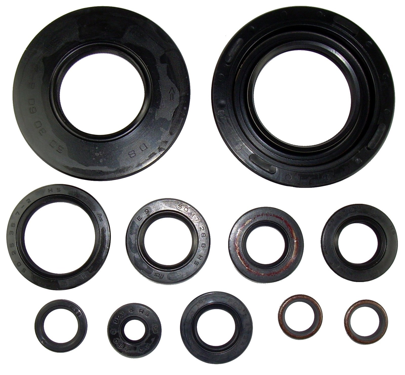 Engine Shaft Seal Kit For TT500 XT500 11PCS 1179 90023