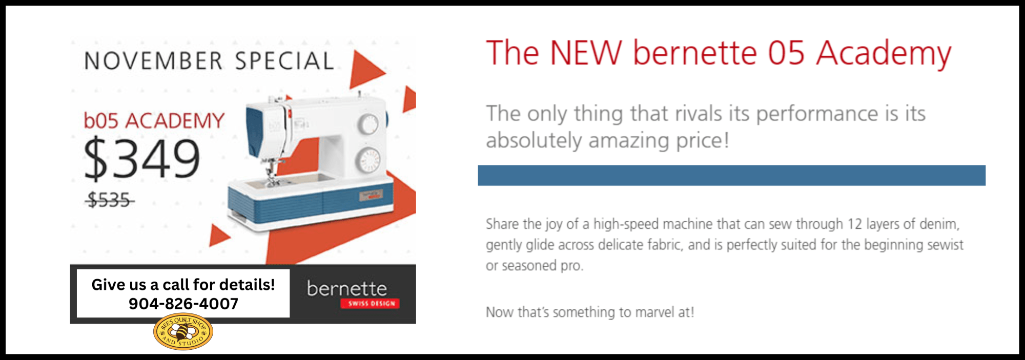 Bee's Quilt Shop and Studio St. Augustine, Florida