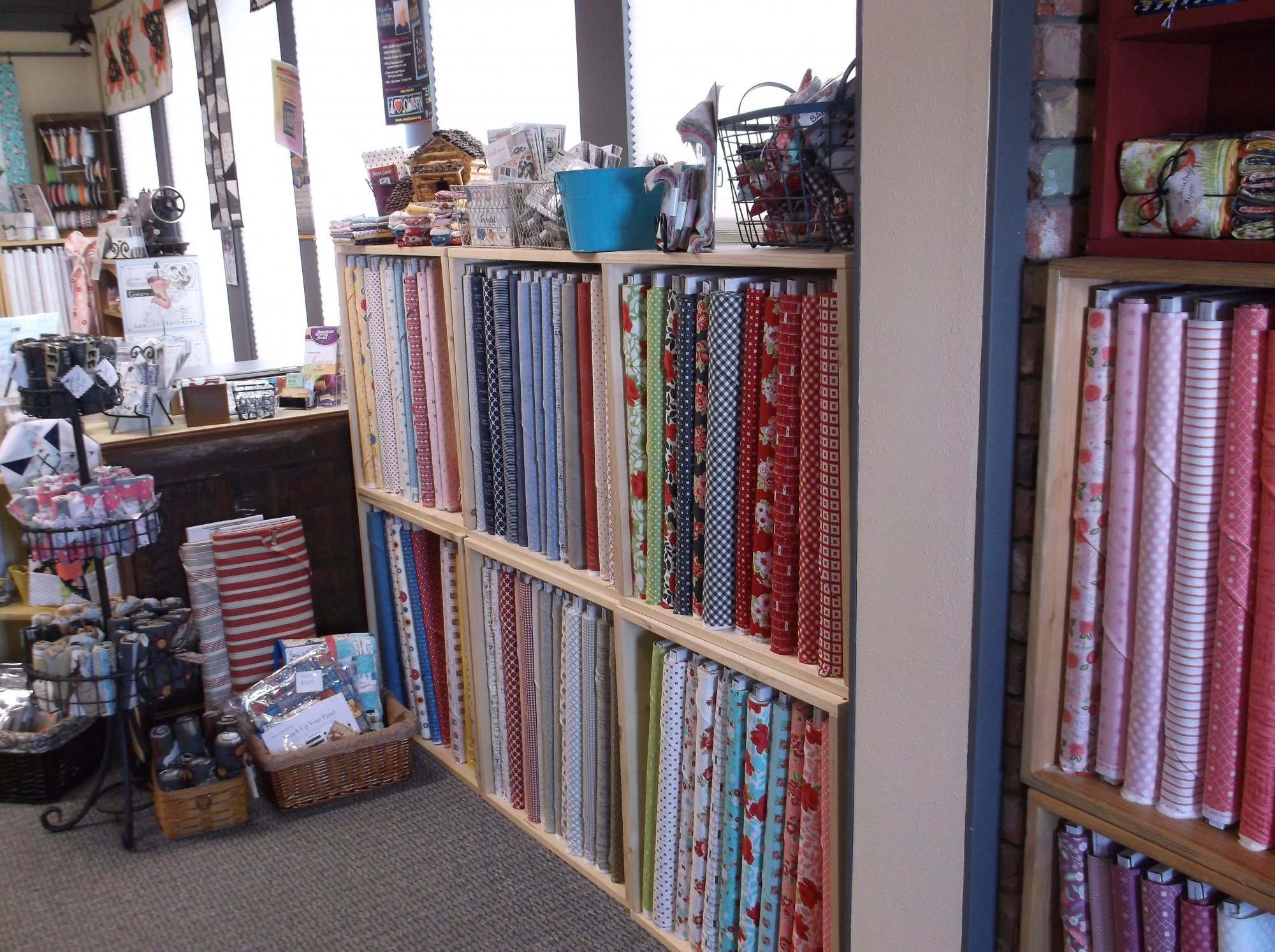 Quilted Posies Quilt Shop Spokane, WA Designer Fabrics