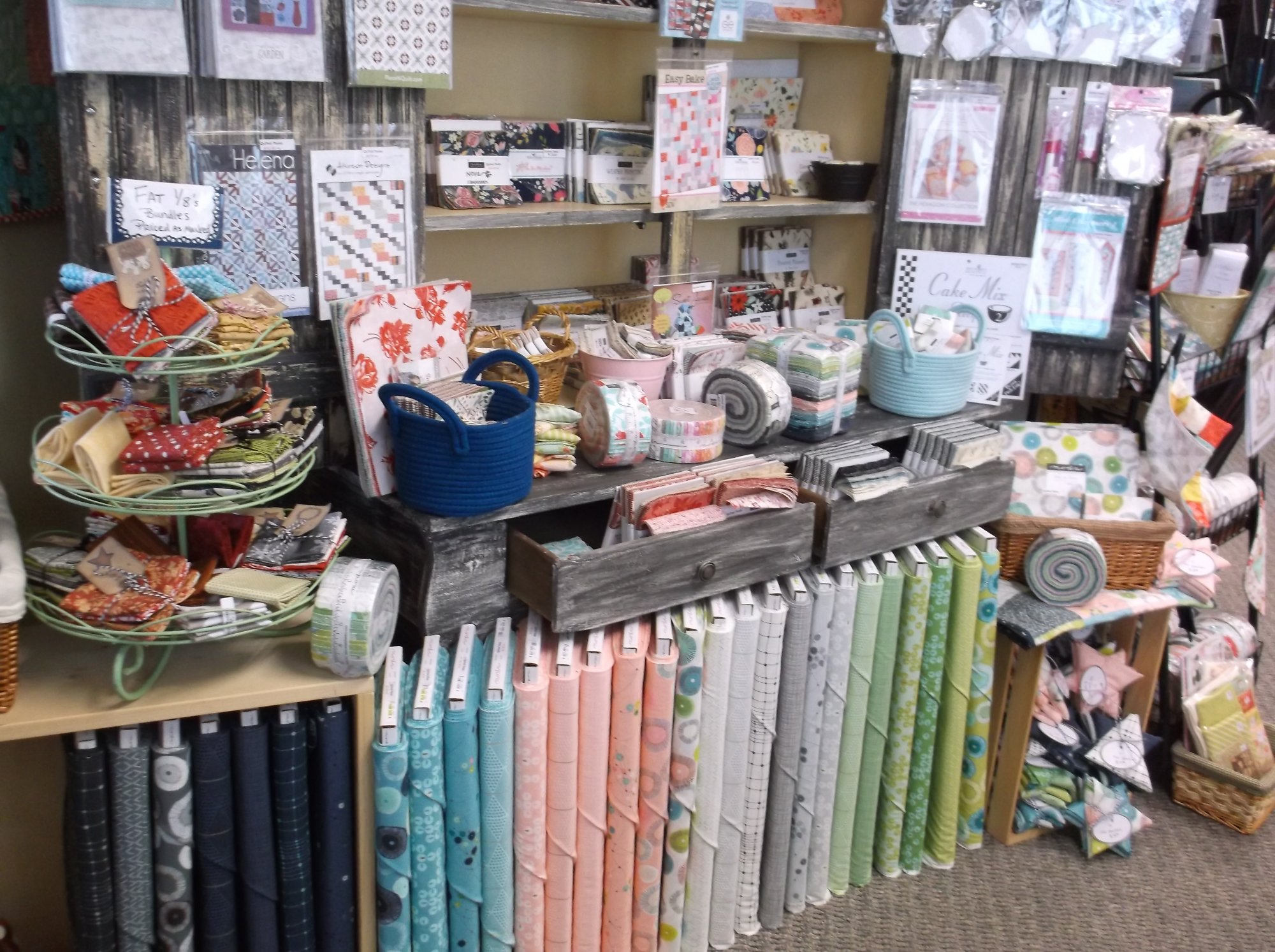 Quilted Posies Quilt Shop Spokane, WA Designer Fabrics