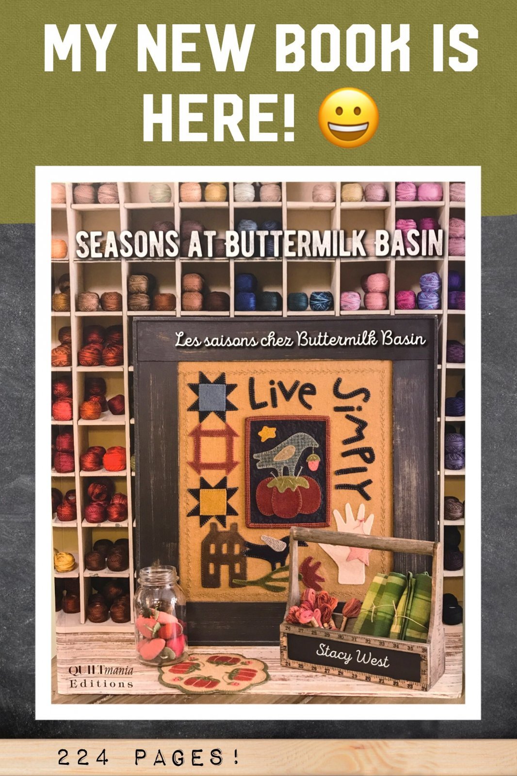 Seasons at Buttermilk Basin by Stacy West for Quiltmania