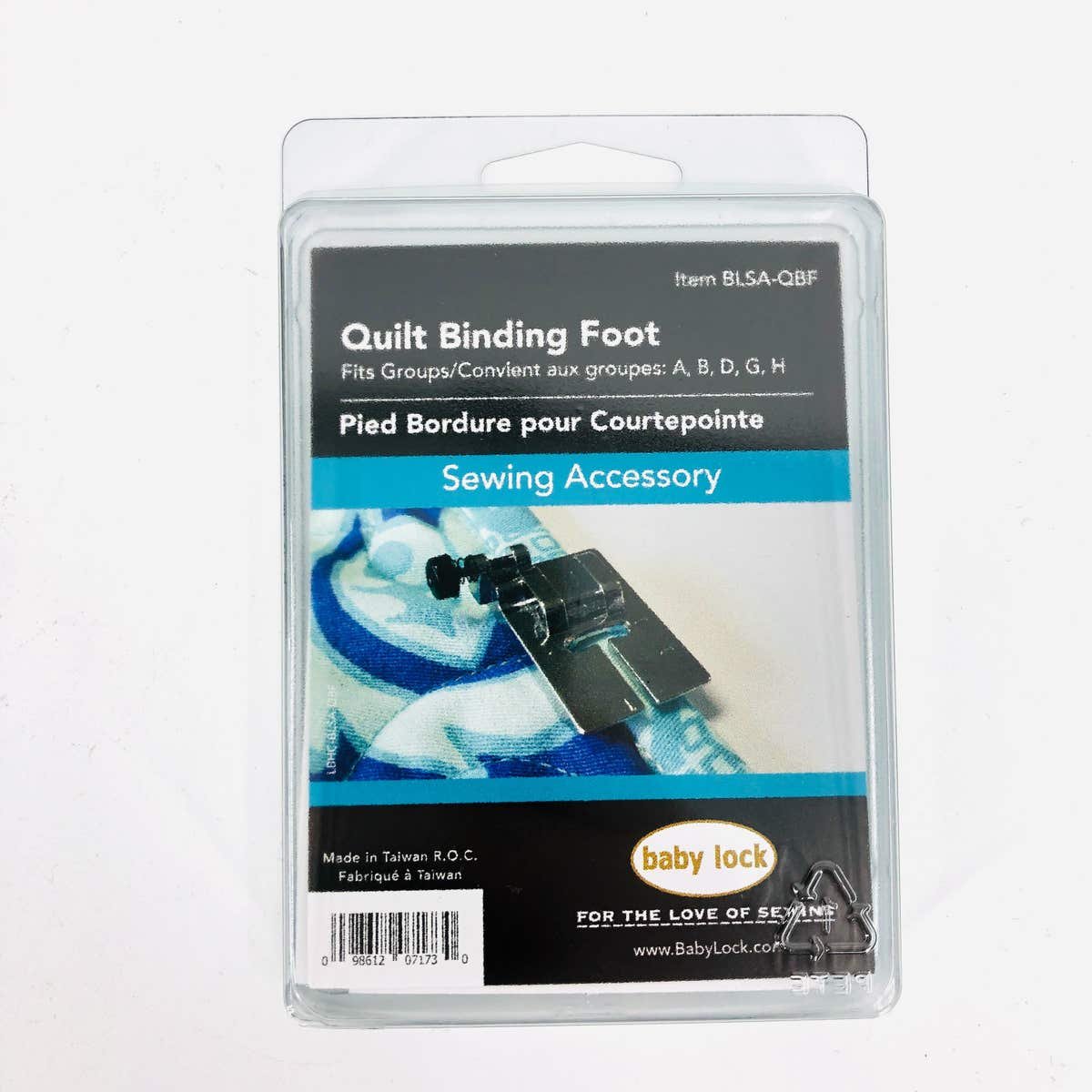 Baby Lock Quilt Binding Foot 098612071730