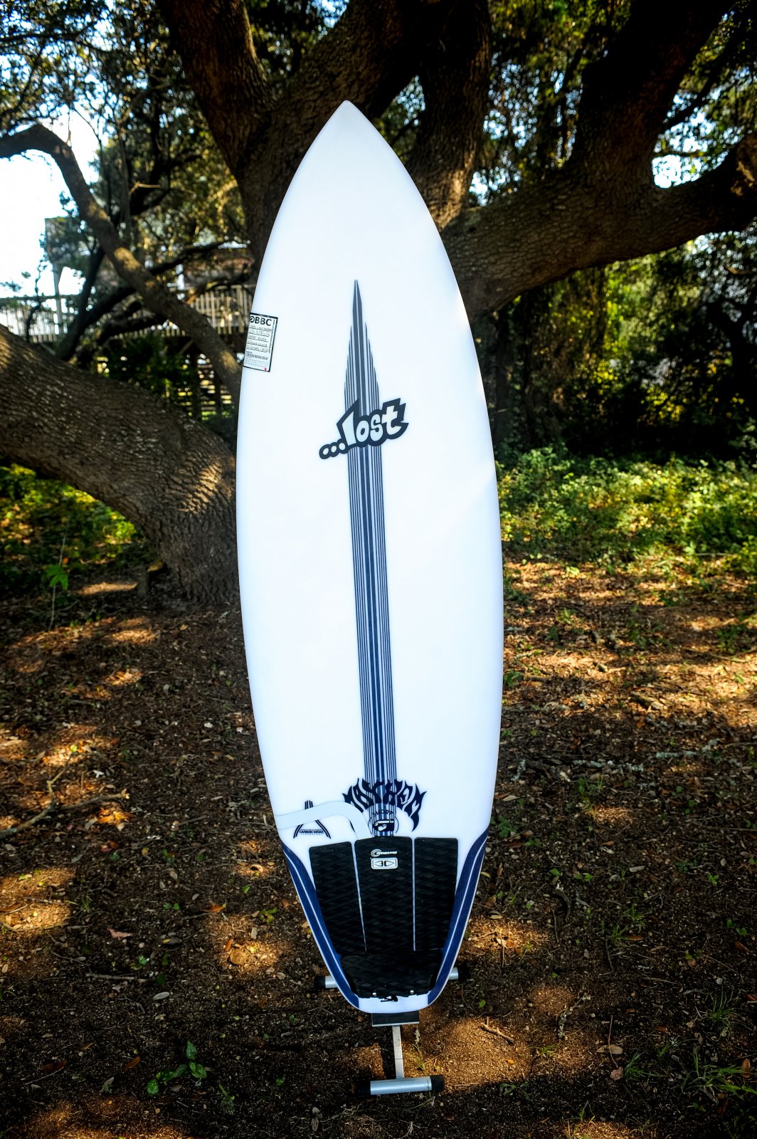 Used Lost Carbon Wrap Short Round Surfboard