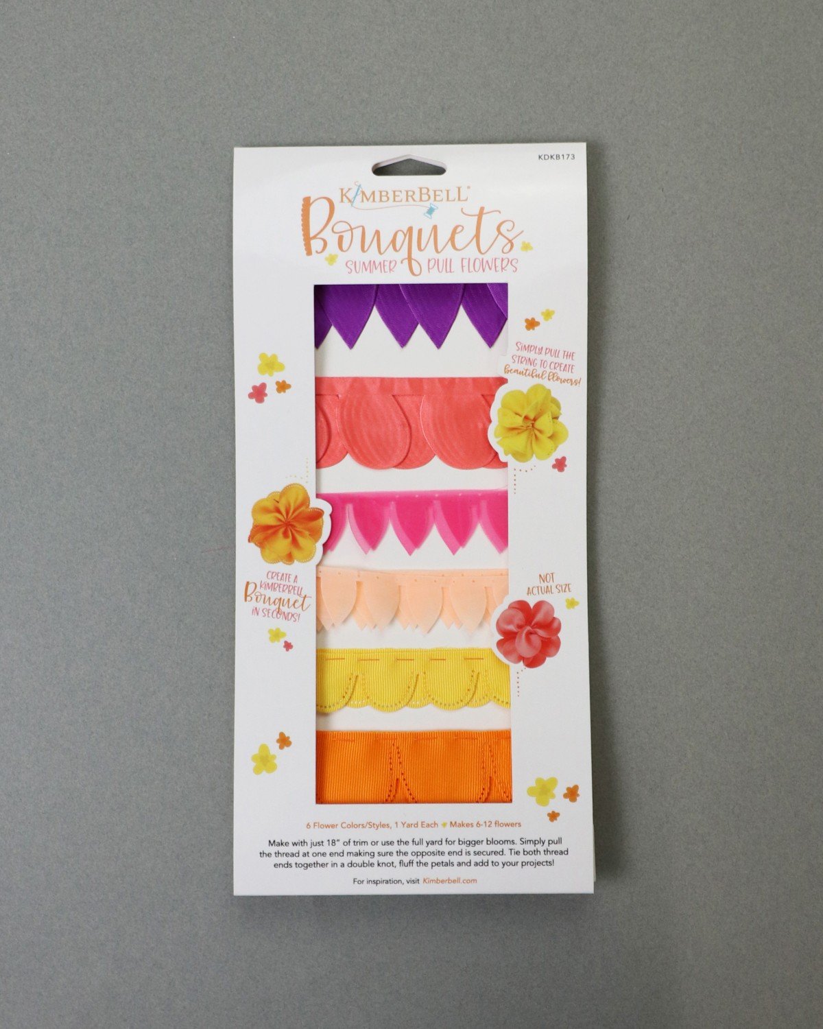 Kimberbell Bouquets Summer Pull Flowers