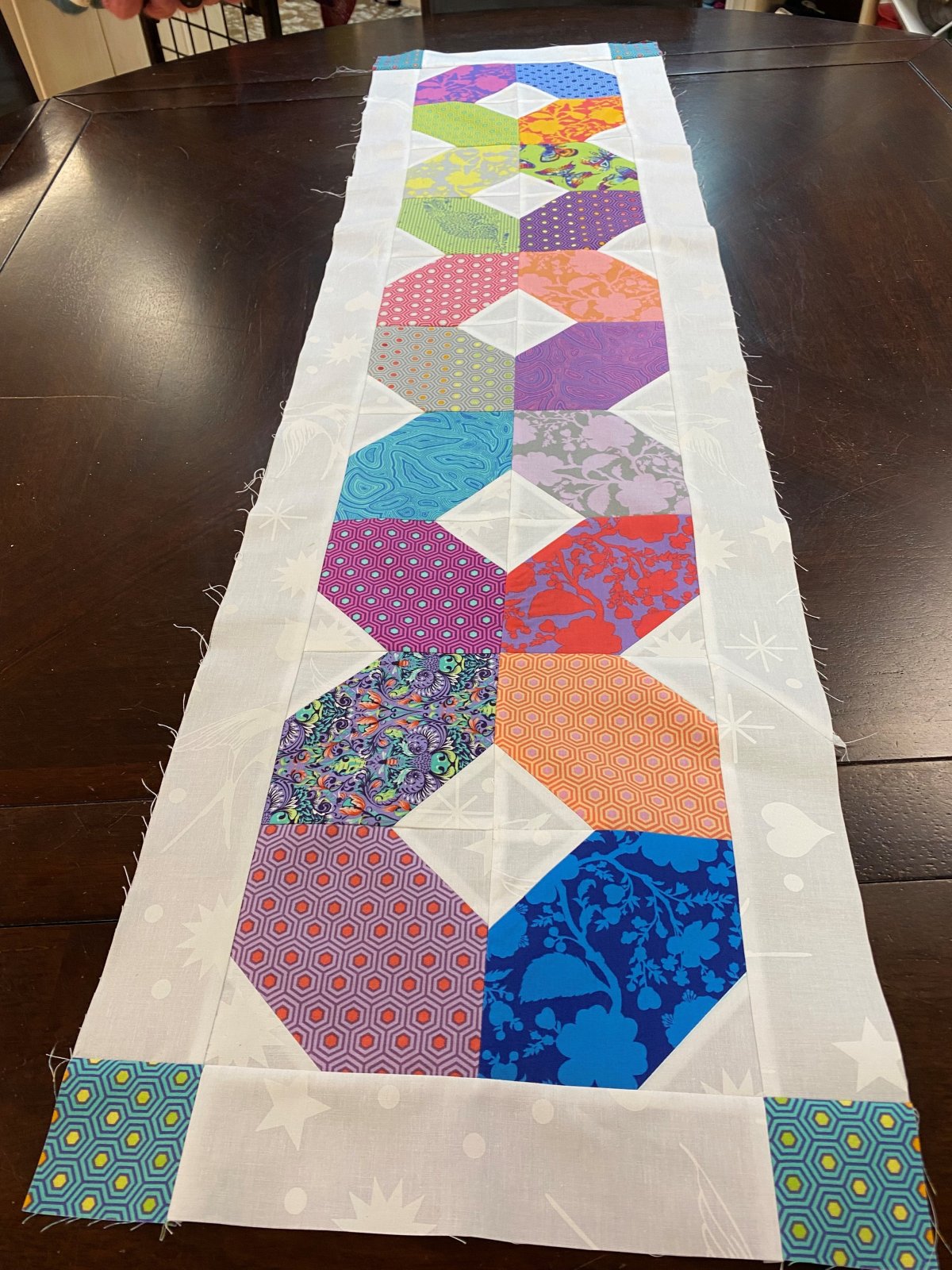 Penny Candy Table Runner (piecing top only)