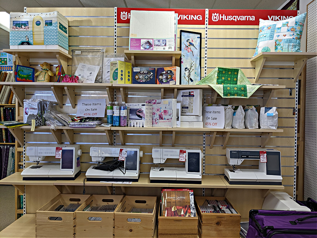 B & J Sewing Center and Quilt Shop Bourbannais, Illinois