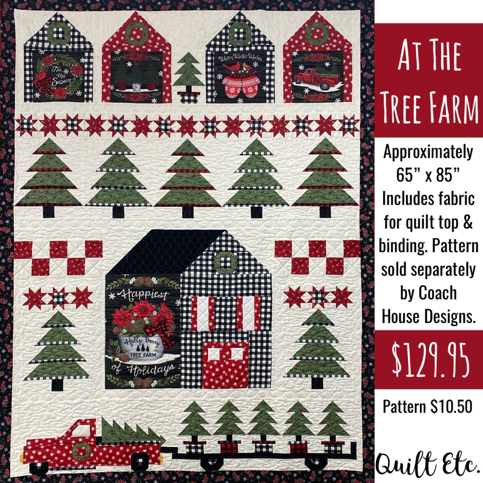 At The Tree Farm Quilt Kit