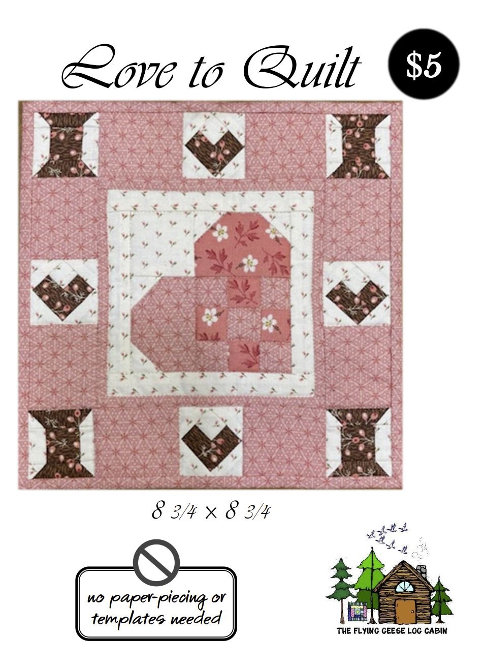 Love To Quilt Pattern