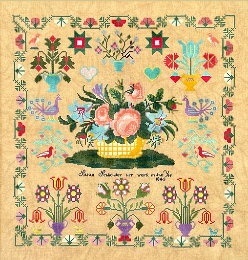 Queenstown Sampler Designs Susan Schlichter 1845
