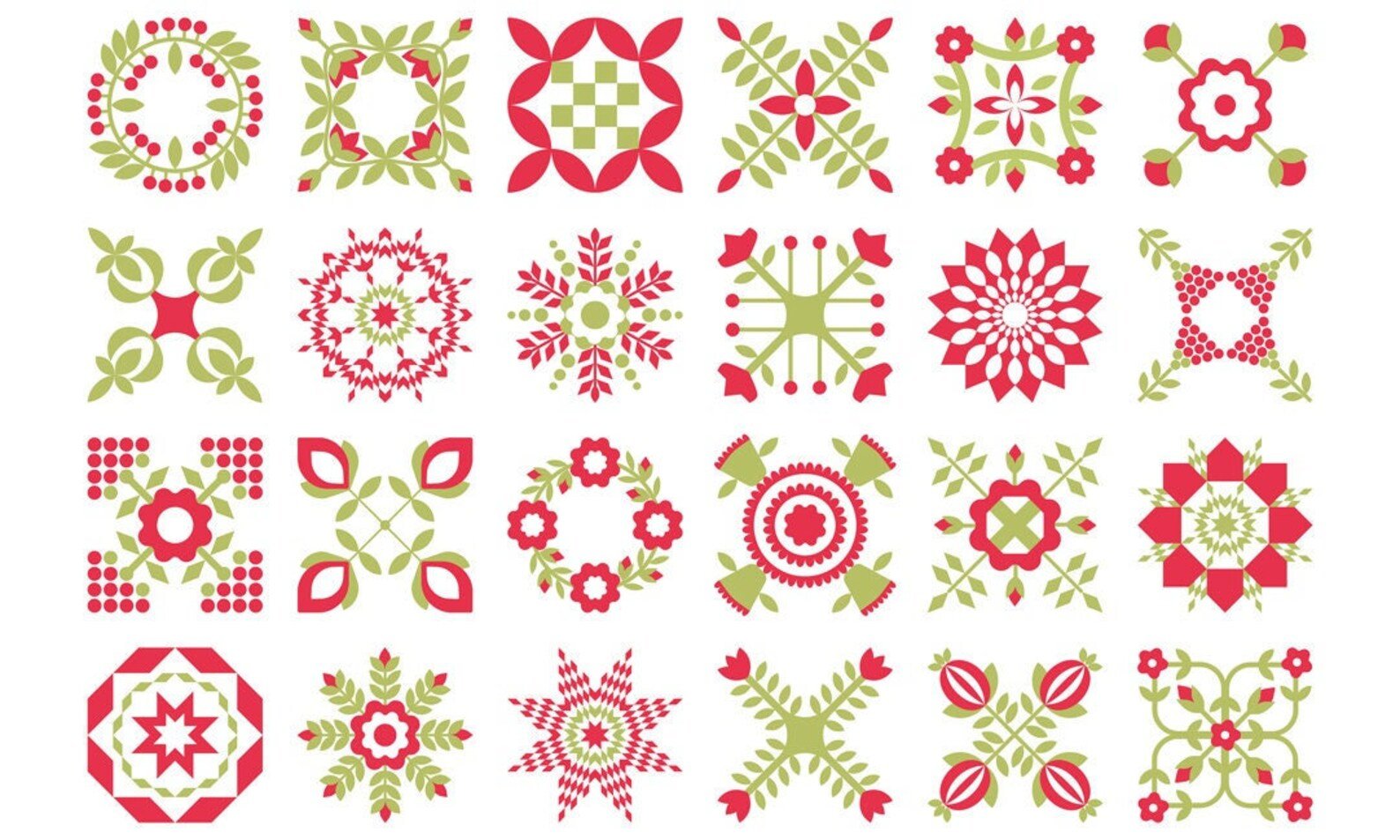 Beautiful Day Quilt Panel, White by Corey Yoder 2913011