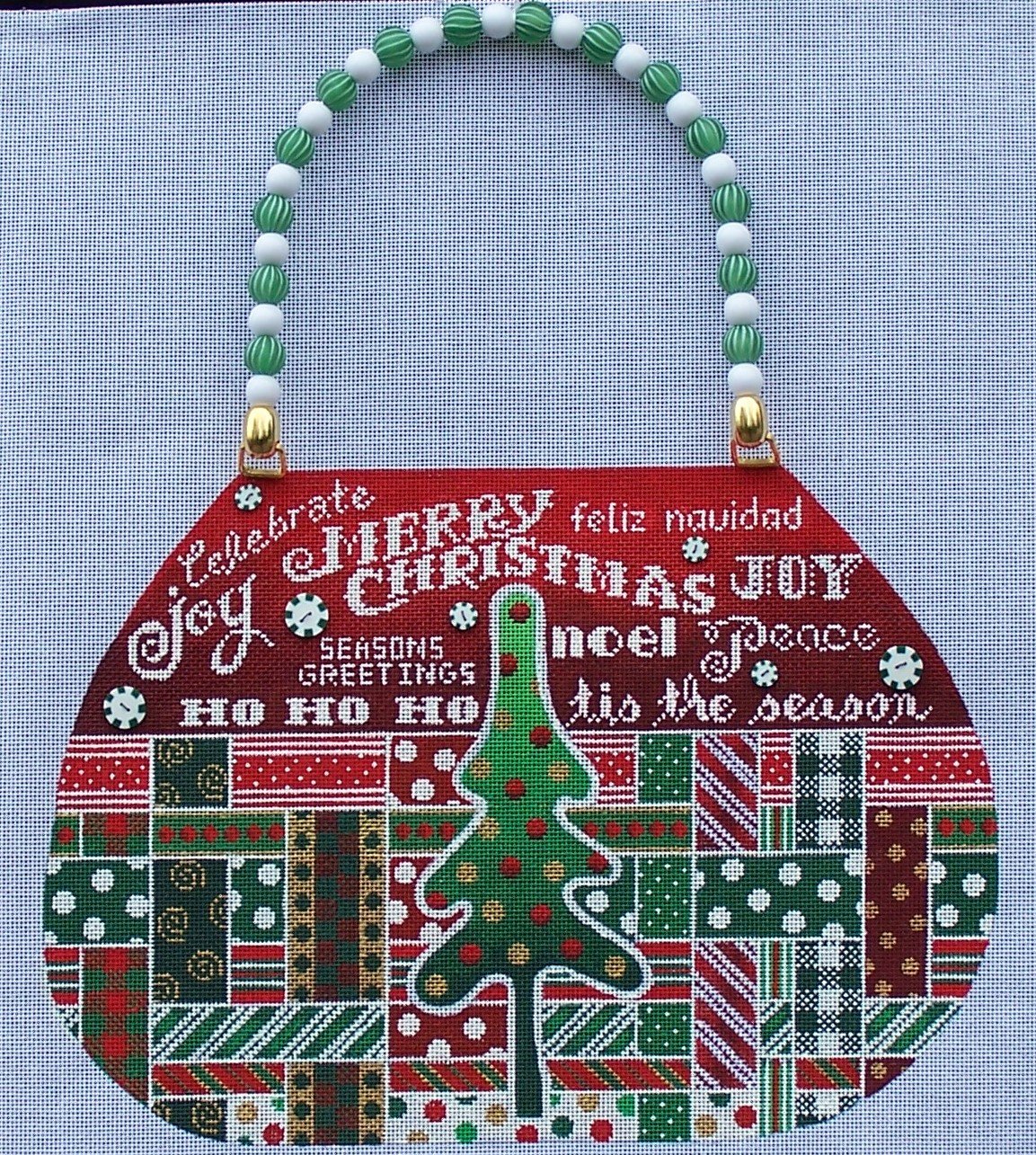 Christmas Purse 2226