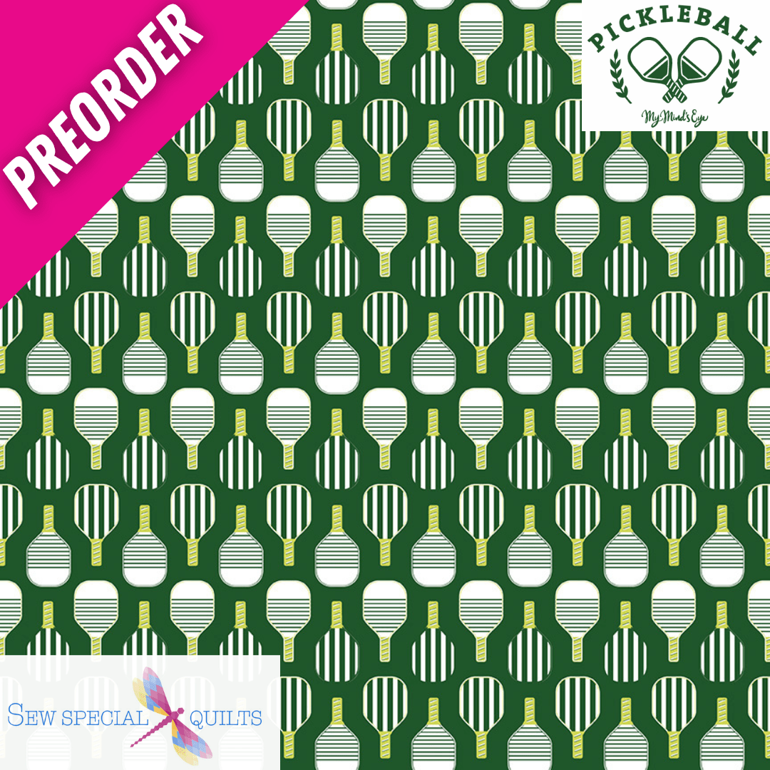 PREORDER C16201GREEN Green Paddles Pickleball My Mind's Eye Riley