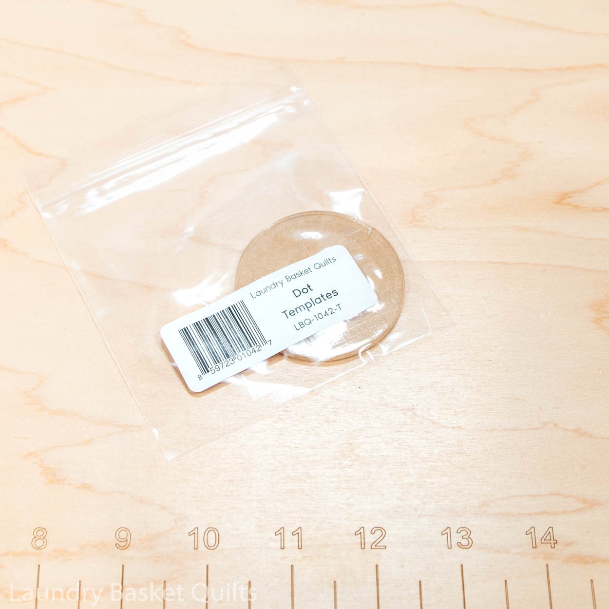Laundry Basket Quilt Dot, Dot, Dot Acrylic Template 859723010427