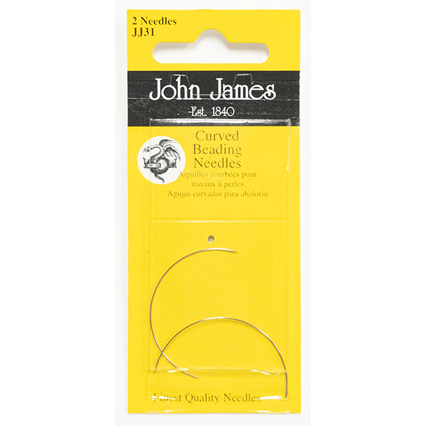JOHN JAMES CURVED BEADING NEEDLES 783932201645