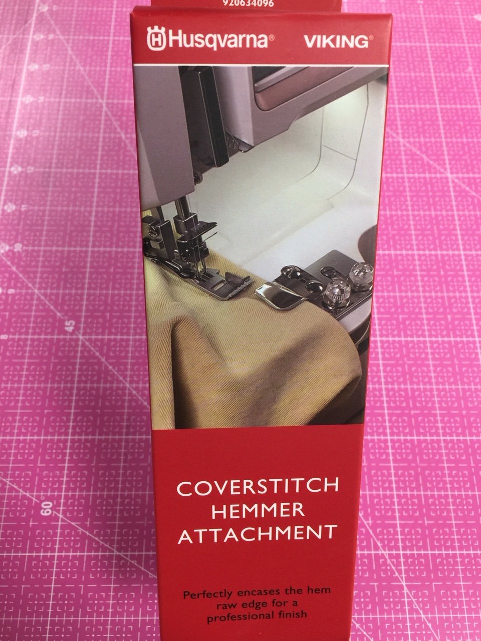 Coverstitch Hemmer Attachment Husqvarna Viking 7393033106898