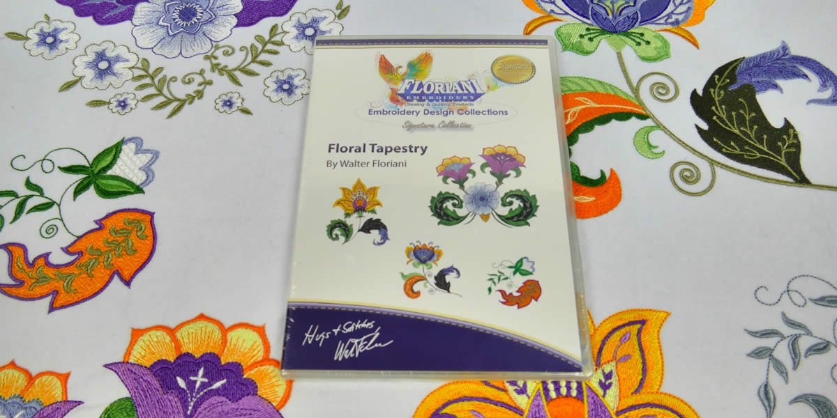 Floral Tapestry Signature Collection Floriani Embroidery Designs