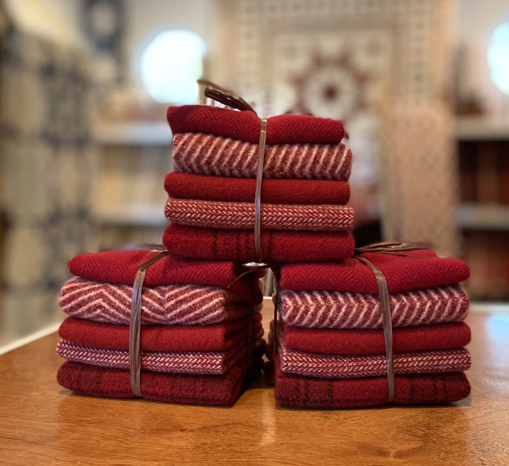 Christmas Red Wool Bundle July 2022
