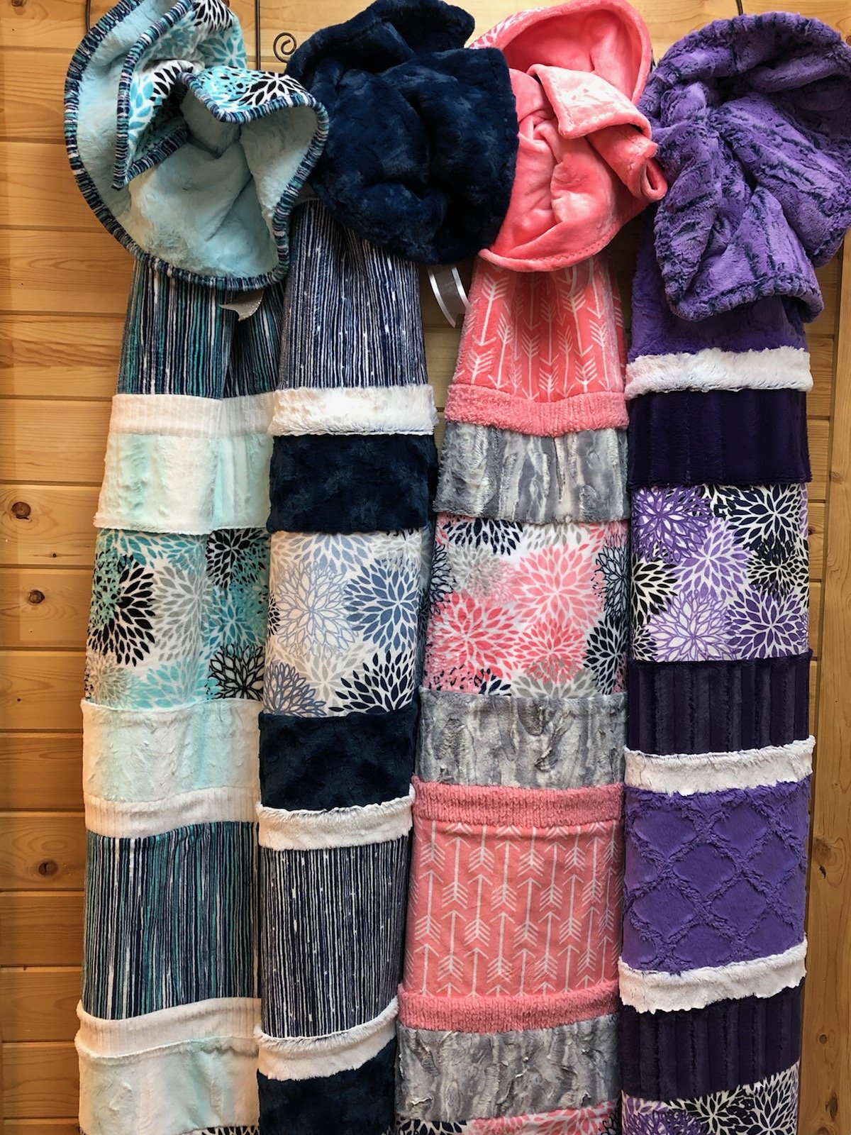 Cuddle Soft Quilt Kits, Minky Blanket Kits