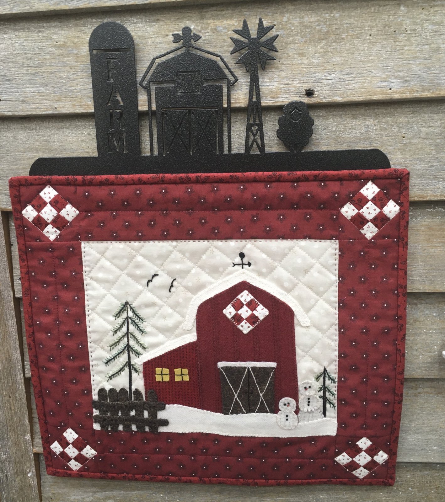 Barn Quilt Mini Wall Hanging Kit