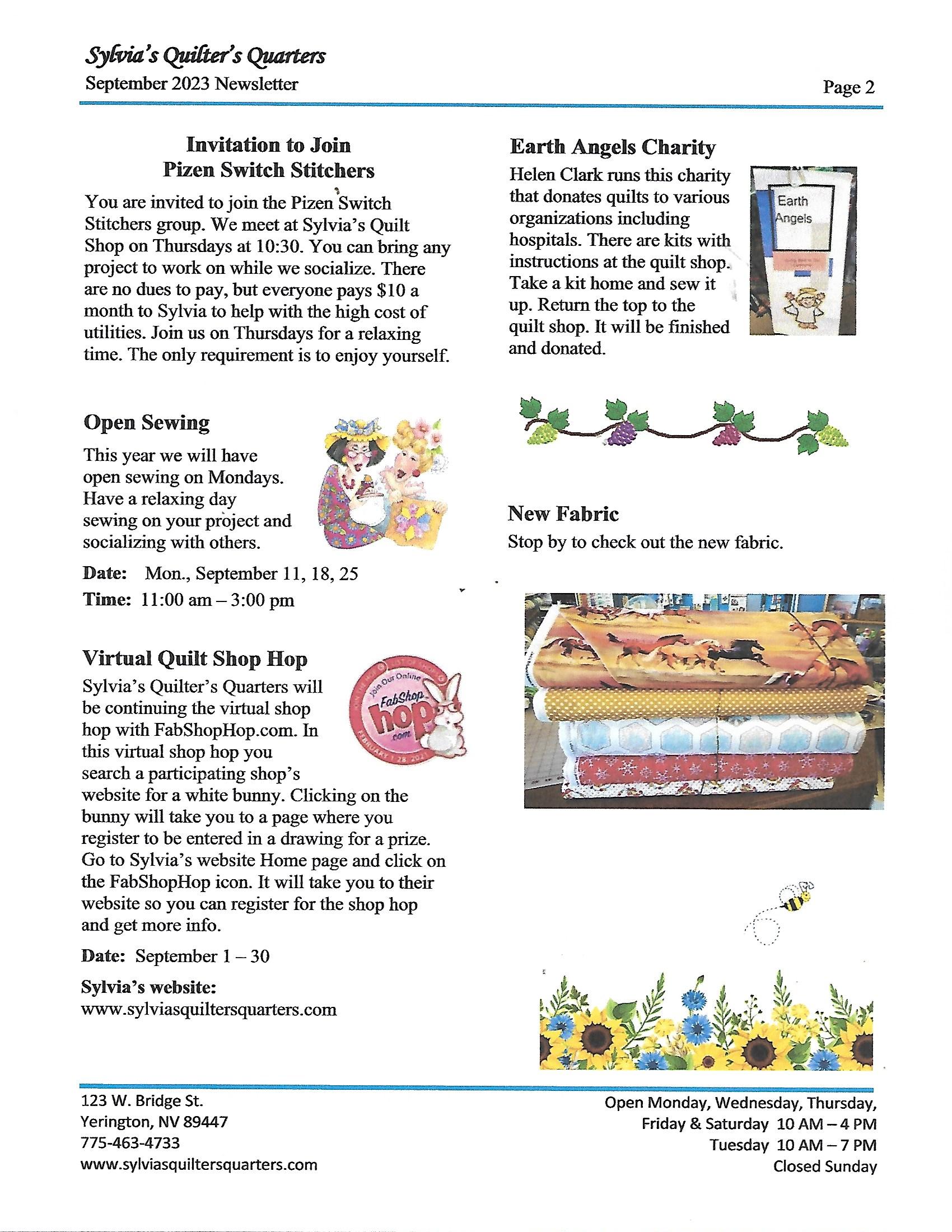 Sylvia's Quilter's Quarters