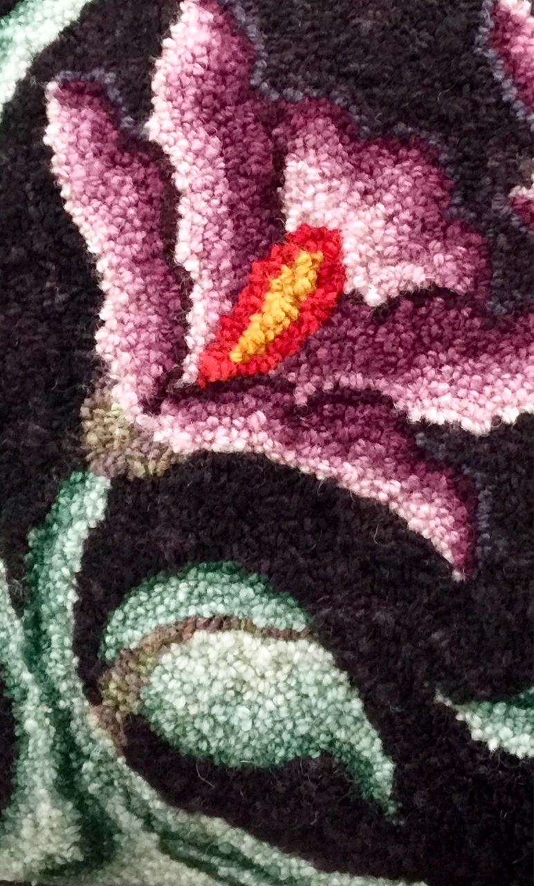 Punch Needle Rug Hooking Shading Techniques with the 14 Oxford Punch