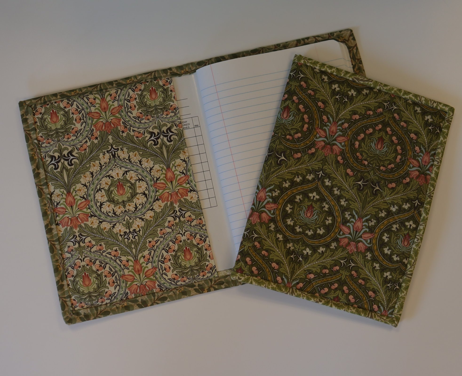 Sew N Grow Composition Notebook Cover Glastonbury September 12th