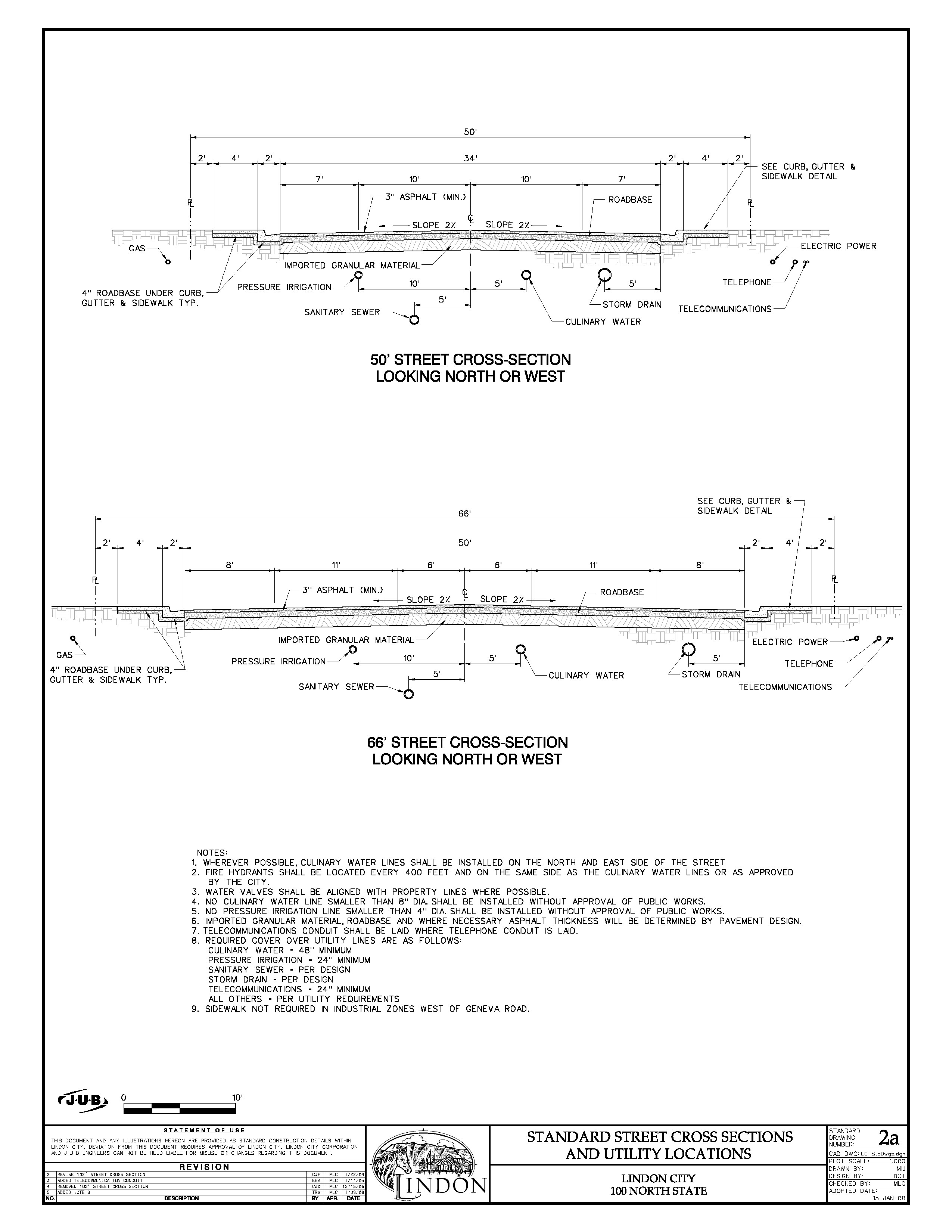 Chapter 5 Standard Drawings (TIFF Format) Individual Drawings