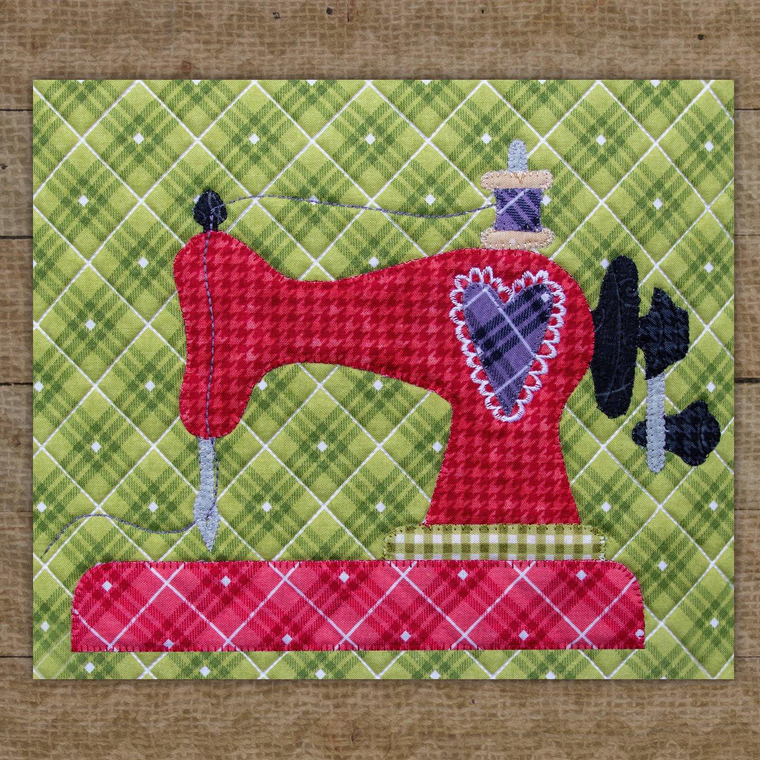 Sewing Machine Applique Quilt Patterns