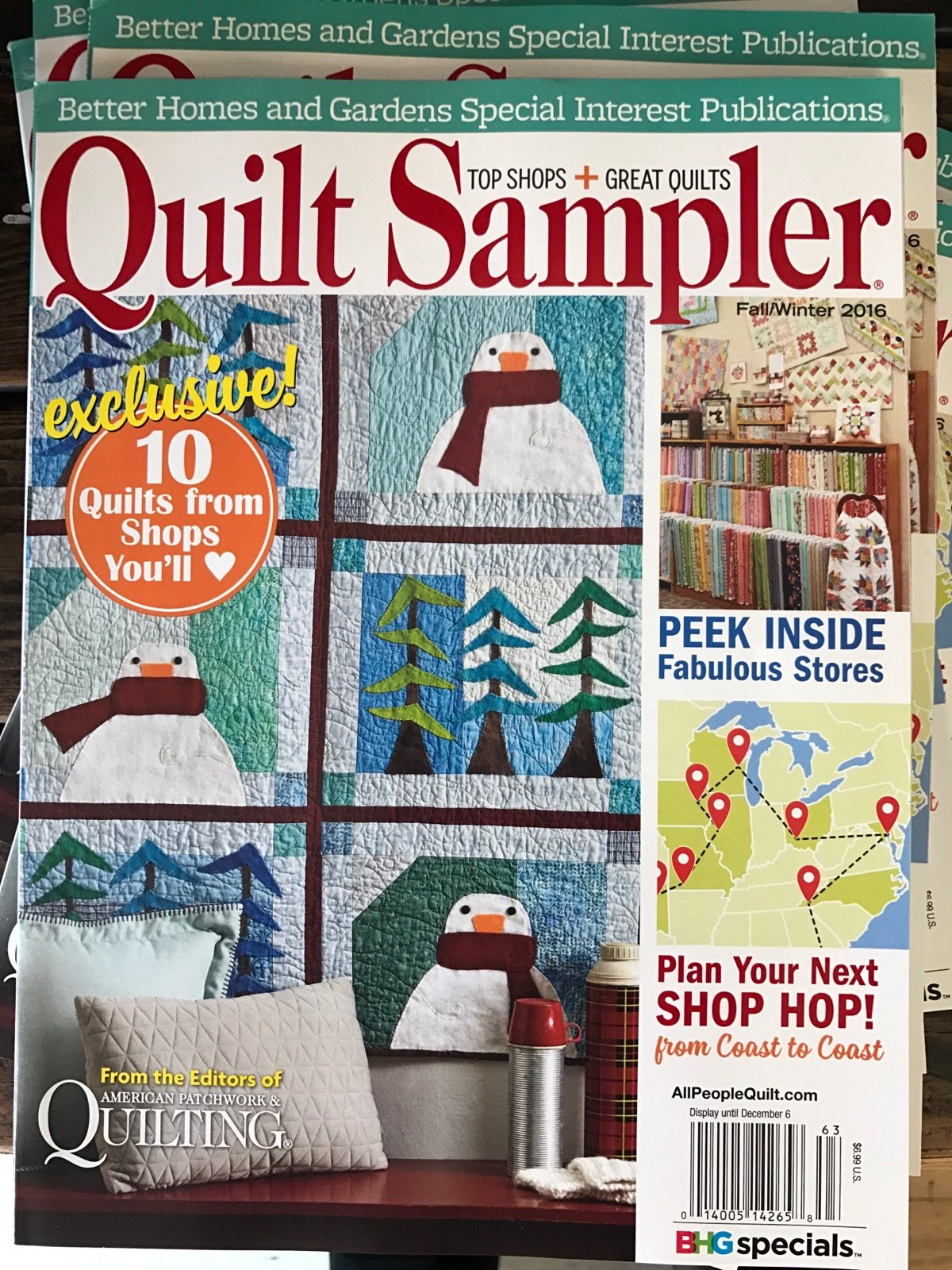 The Quilt Sampler Magazine Fall/ Winter 2/16