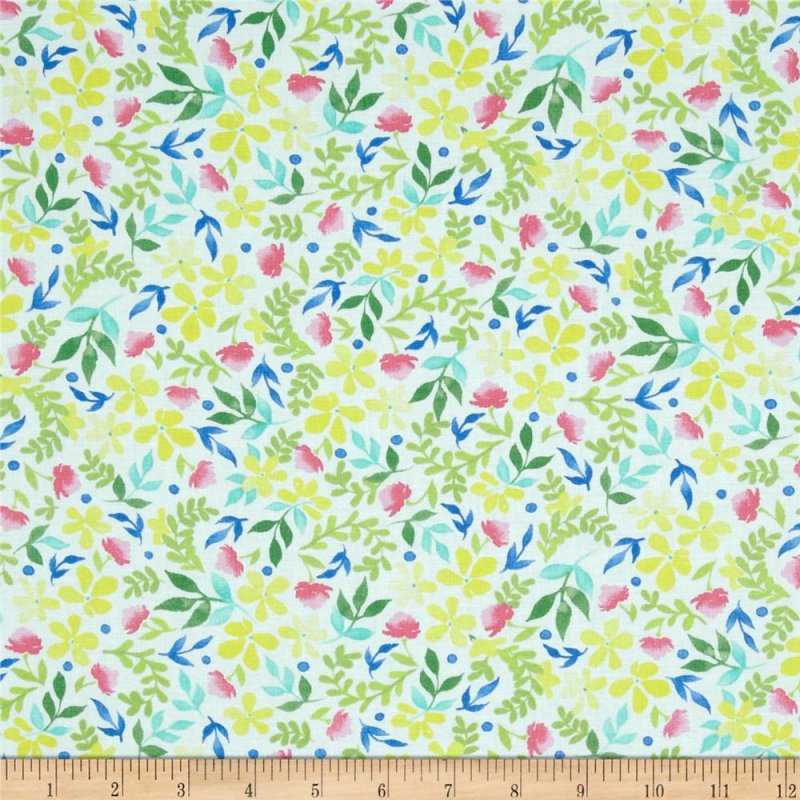 Fleurologie Yardage Fabric by Stephanie Ryan for Moda Fabrics 7194 14